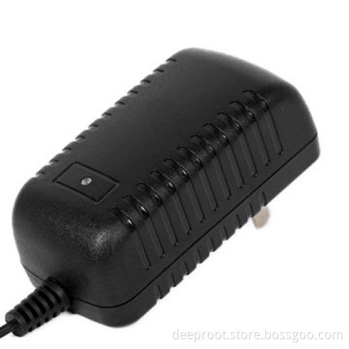 AC/DC Adapter for CCTV Cameras with 24W Maximum Output Power, USA Plug and UL Mark